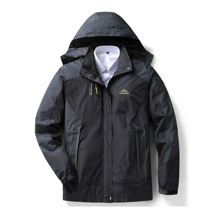 Parka à capuche imperméable pour femme