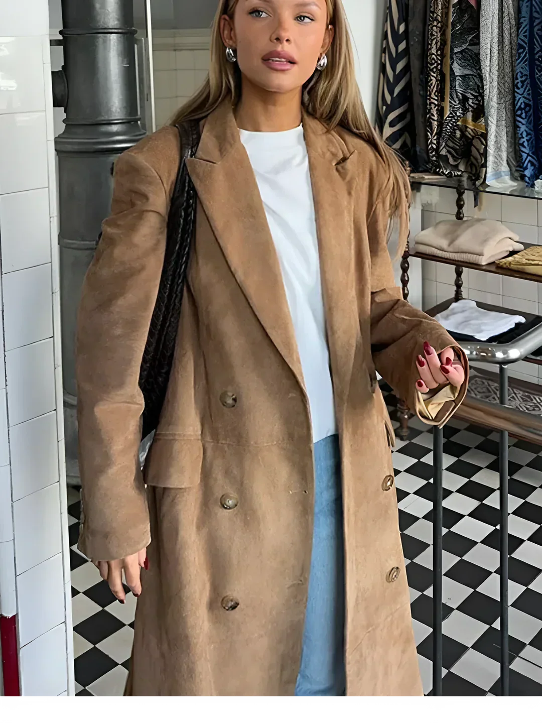 Veste d'hiver femme chaude & chic Coupe ajustée