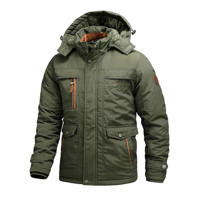 Veste imperméable isolée pour hommes