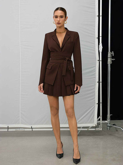 Blazer Double Large Femme - Coupe oversize ajustée