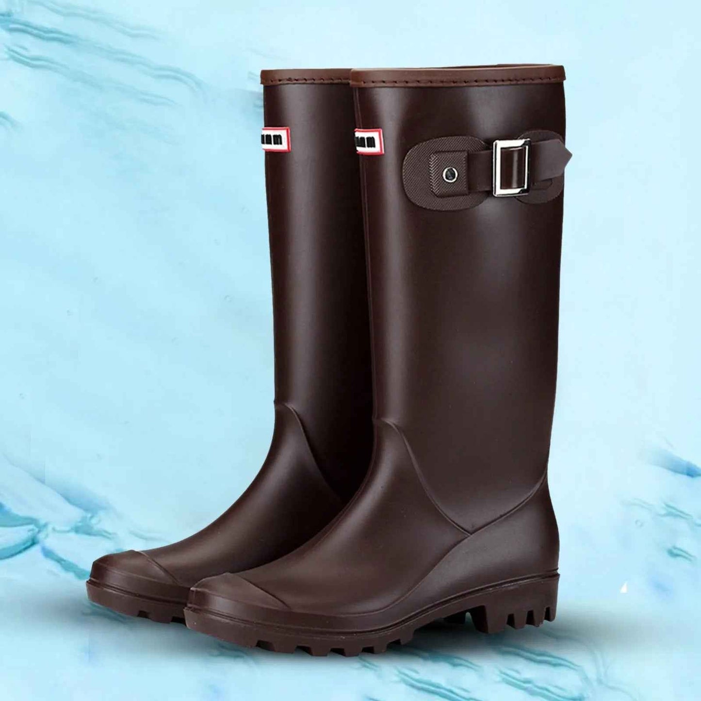 Bottes de pluie imperméables hautes élégantes