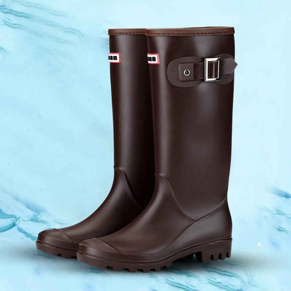 Bottes de pluie imperméables hautes élégantes