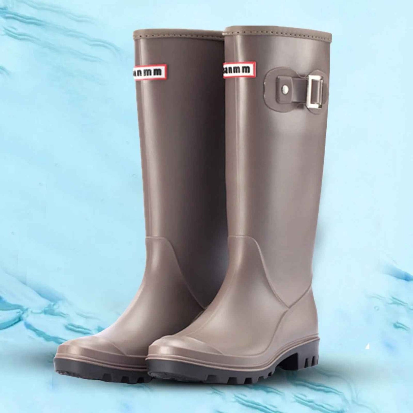 Bottes de pluie imperméables hautes élégantes
