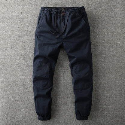 Pantalon tactique pour homme, taille élastique, style cargo