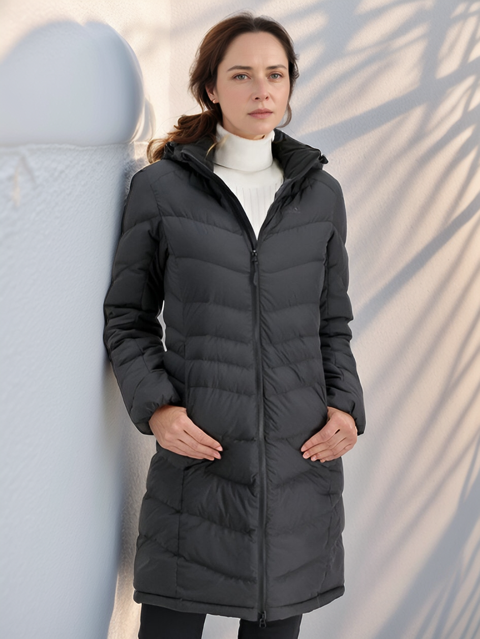 Damen Wintermantel Eva, Warm, Leicht, Wasserfest - IdealeKleiden