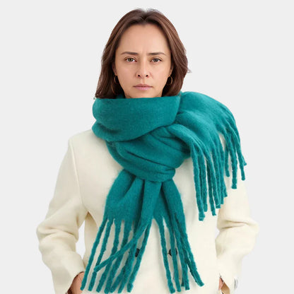 Écharpe femme cachemire doux hiver