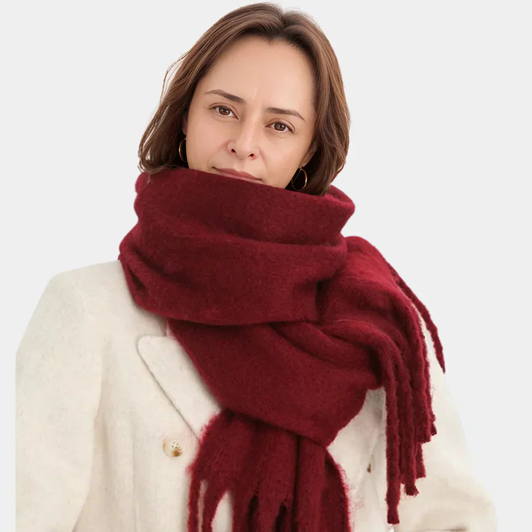 Weiche Kaschmir-Schal Damen Winter - IdealeKleiden