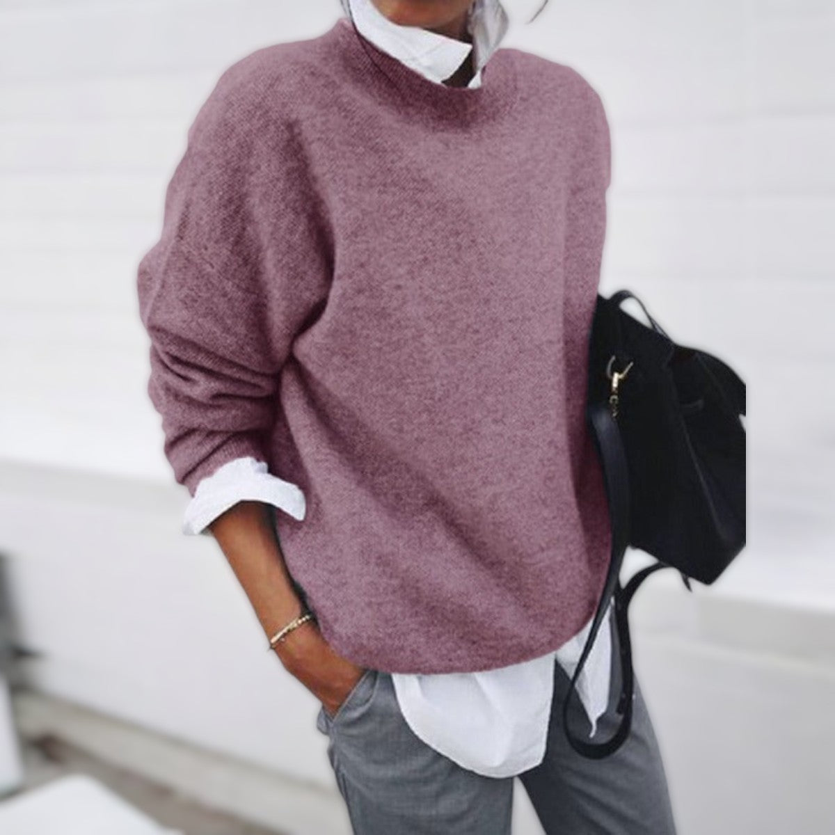 Pull-over doux Confortable et douillet
