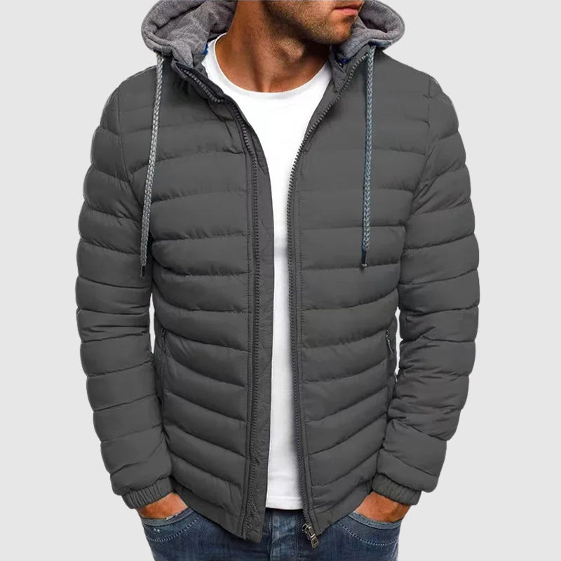 Parka à capuche d'hiver tendance