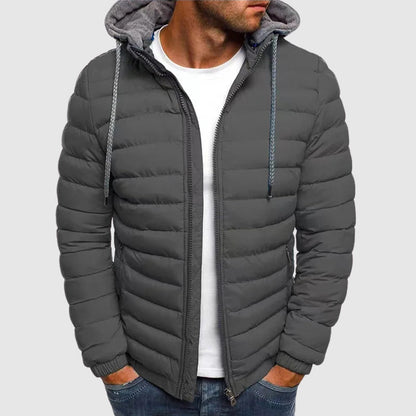 Parka à capuche d'hiver tendance