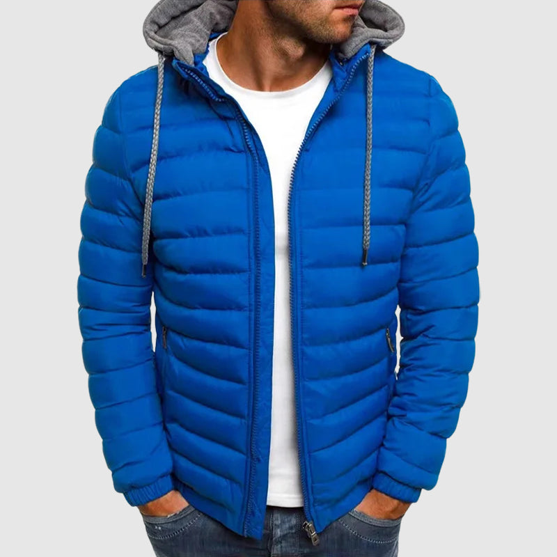 Parka à capuche d'hiver tendance