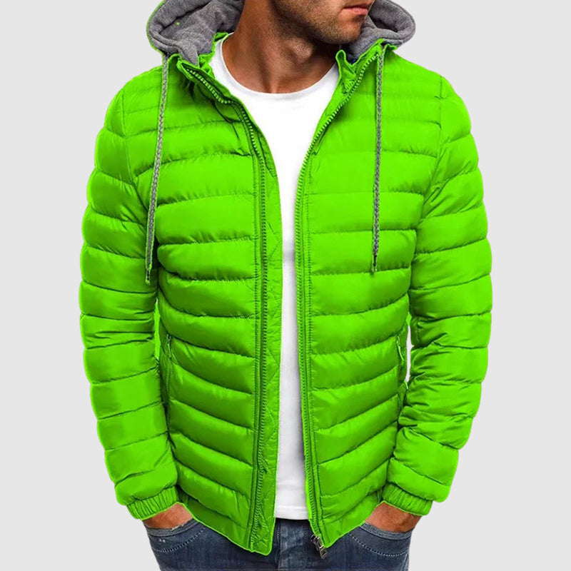 Parka à capuche d'hiver tendance