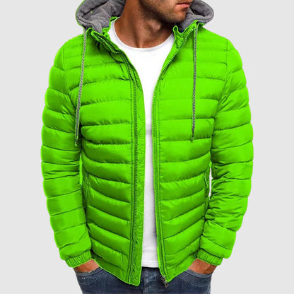 Parka à capuche d'hiver tendance