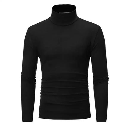 T-shirt basique à manches longues pour homme