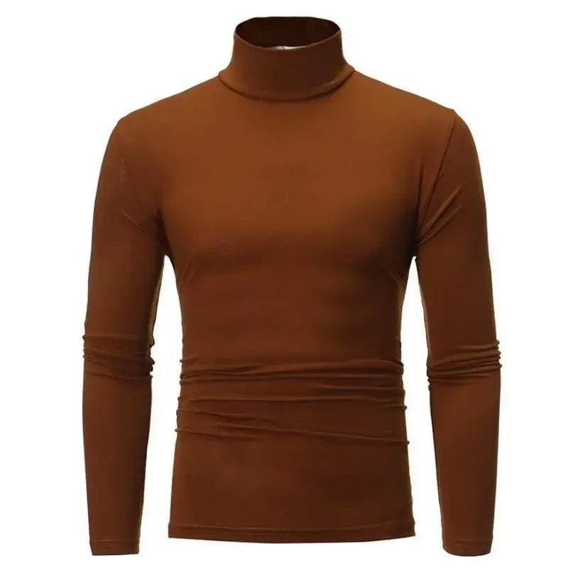 T-shirt basique à manches longues pour homme