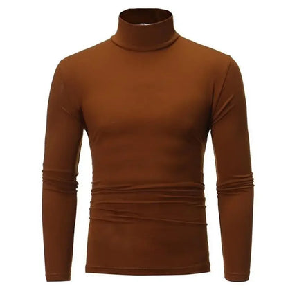 T-shirt basique à manches longues pour homme