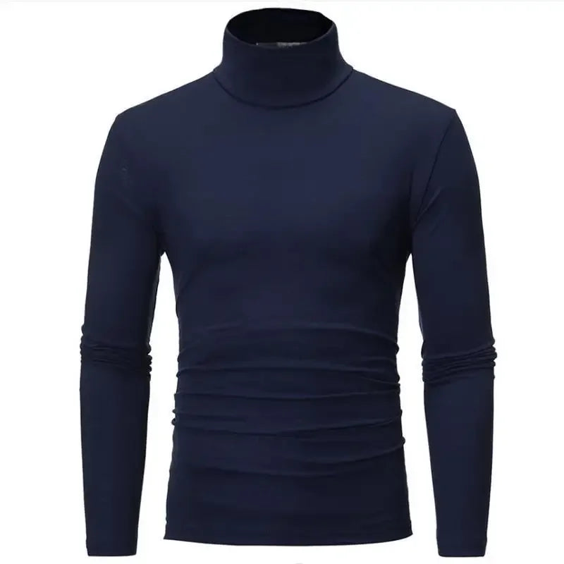 T-shirt basique à manches longues pour homme