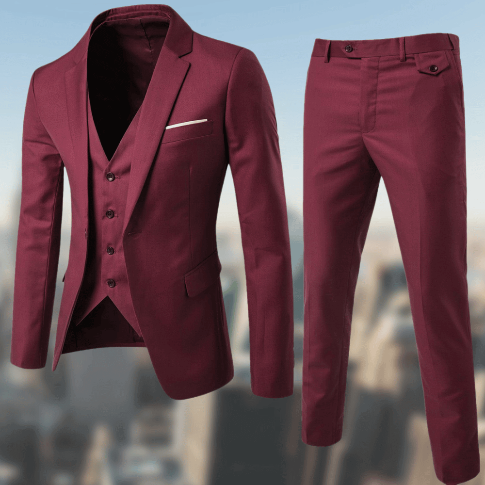 Costume homme d'affaires élégant