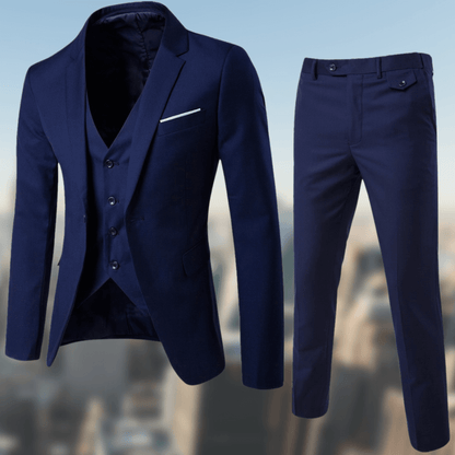 Costume homme d'affaires élégant