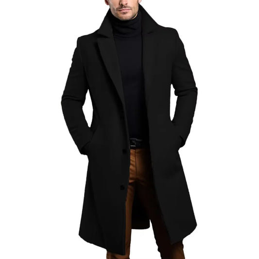 Luxus Trenchcoat Herren Elegant Modern - IdealeKleiden