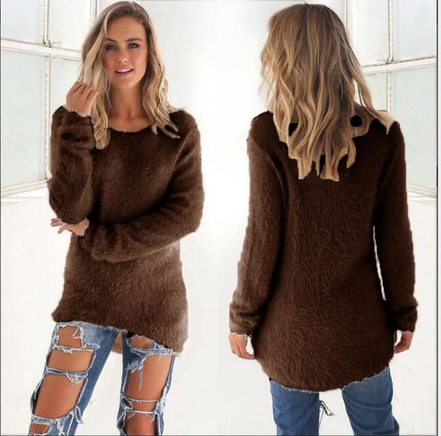 Pulls décontractés pour femme style oversized
