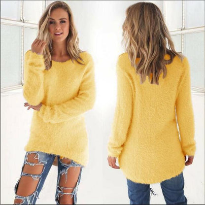 Pulls décontractés pour femme style oversized