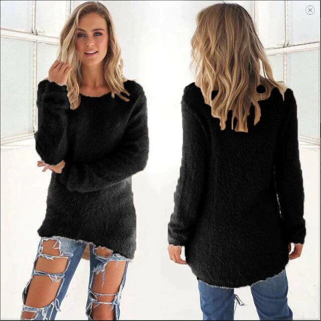 Pulls décontractés pour femme style oversized
