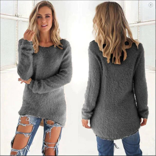 Pulls décontractés pour femme style oversized
