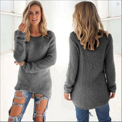Pulls décontractés pour femme style oversized