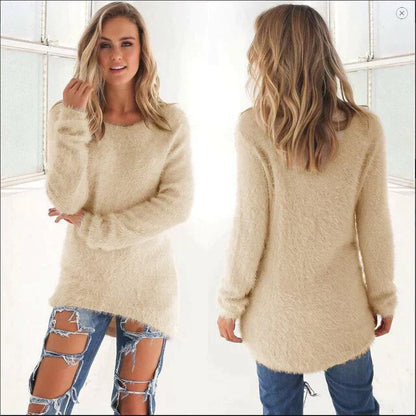 Pulls décontractés pour femme style oversized