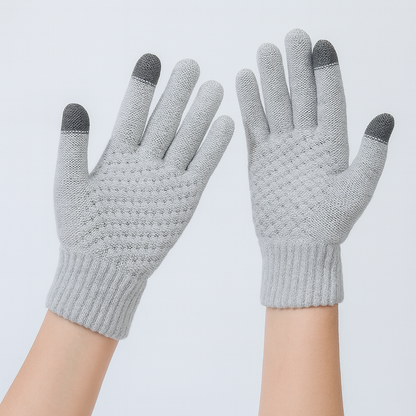 Gants chauds unisexes tactiles hiver