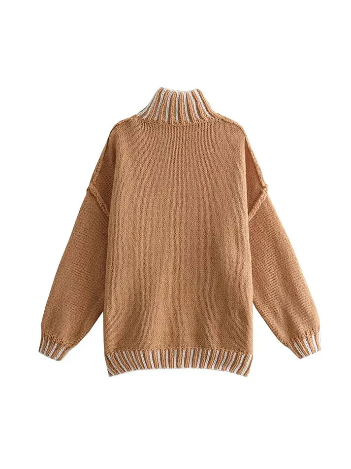 Reese - Damen Wollpullover Modern Chic - IdealeKleiden