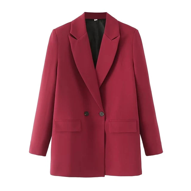 Blazer élégant femme style classique
