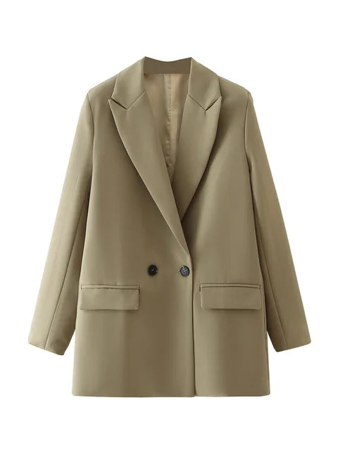 Blazer élégant femme style classique