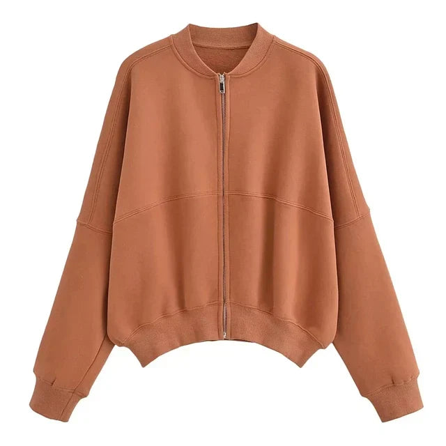 Veste stylée pour femme style bomber