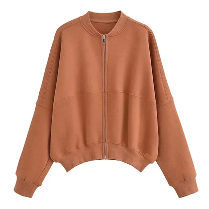 Veste stylée pour femme style bomber