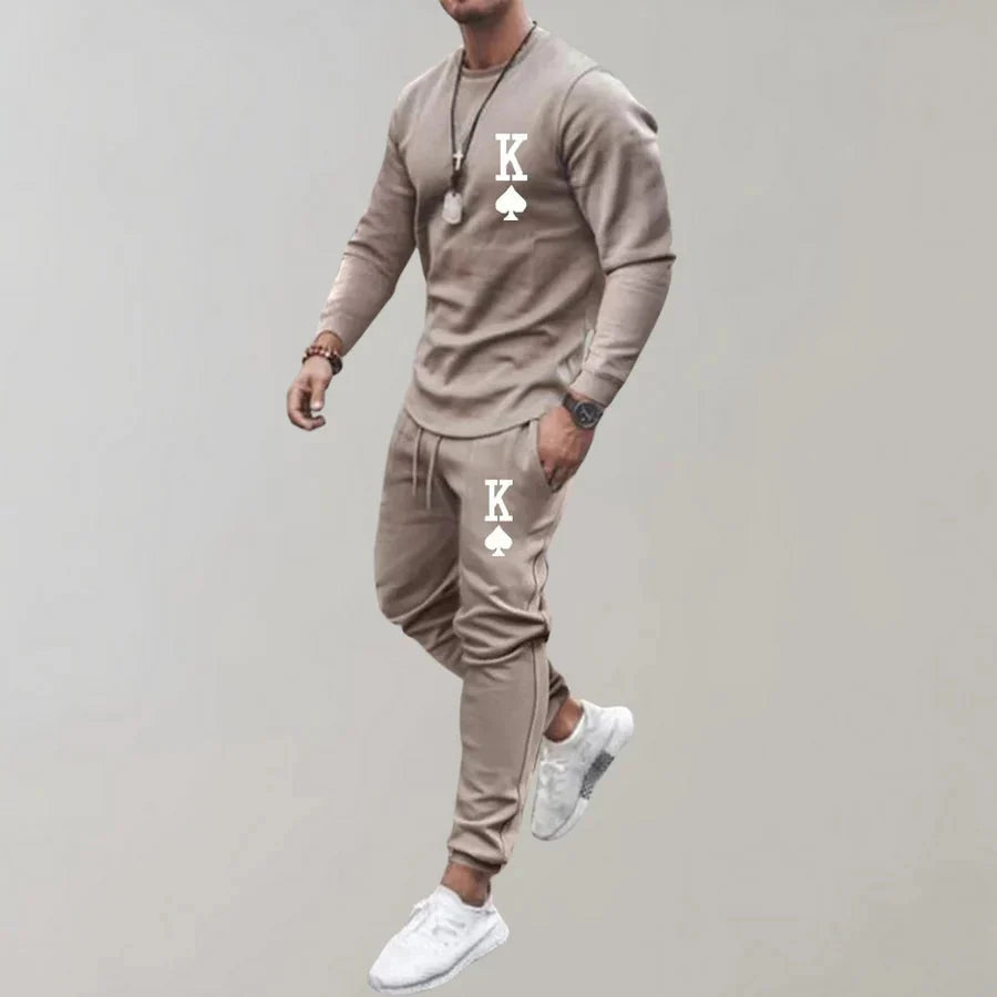 Ensemble de survêtement homme à manches longues