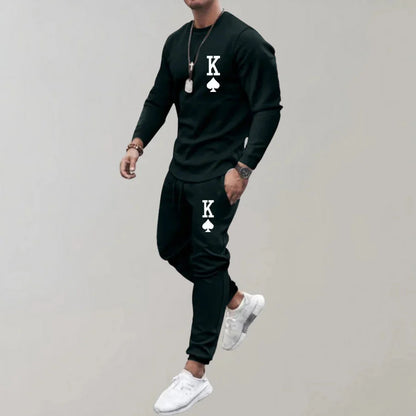 Ensemble de survêtement homme à manches longues