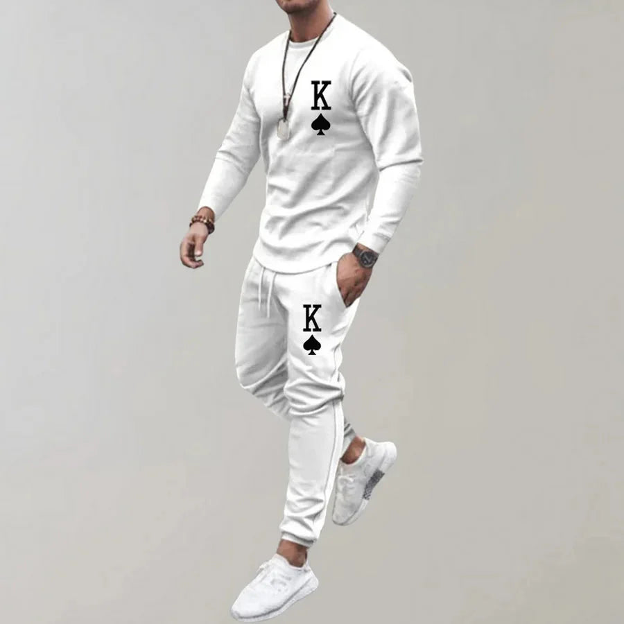 Ensemble de survêtement homme à manches longues
