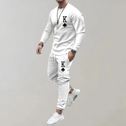 Ensemble de survêtement homme à manches longues