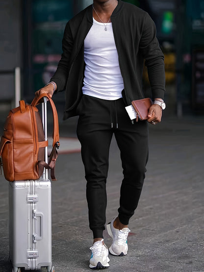 Sportanzug Herren Zweiteilig Jogging Set - IdealeKleiden