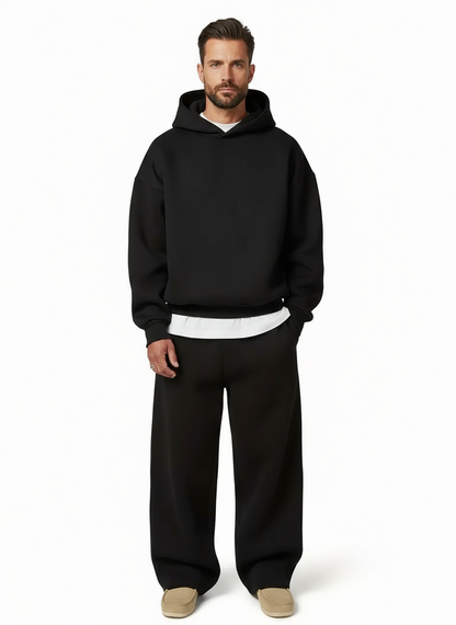 Ensemble de survêtement pour homme à capuche, sportif et confortable