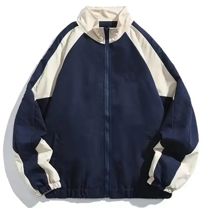 Herren Trainingsjacke Oversized Winddicht - IdealeKleiden