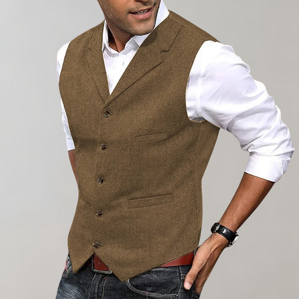 Gilet homme élégant court