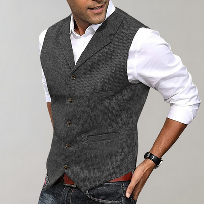 Gilet homme élégant court
