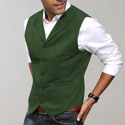 Herren Gilet Elegant Kurz - IdealeKleiden