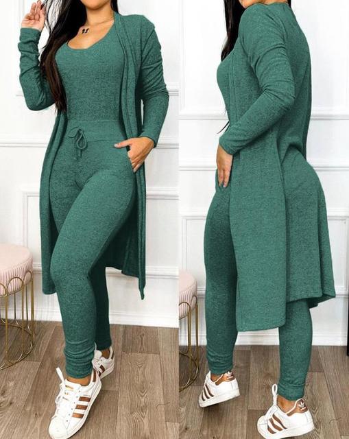 Combinaison slim avec veste