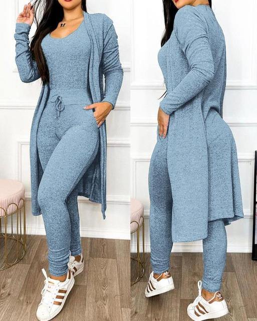 Combinaison slim avec veste