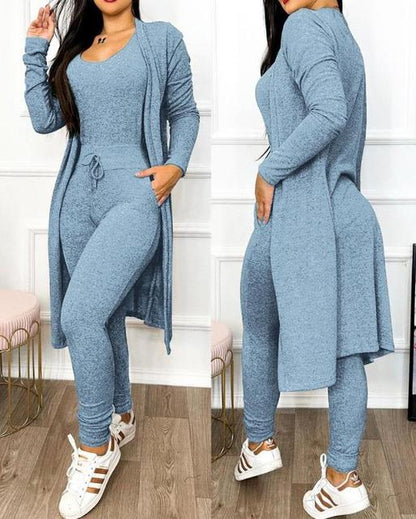 Combinaison slim avec veste
