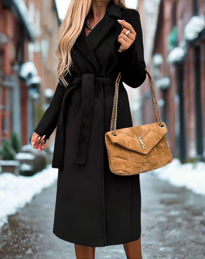Manteau élégant pour femme Léger Ceinture